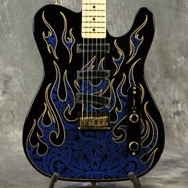 《WEBSHOPクリアランスセール》Fender USA / James Burton Telecaster Blue Paisley Flames フェンダー【3.32kg】[S/N US21014227]《+4582600680067》【PNG】