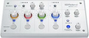 Roland ローランド / BRIDGE CAST ICE WHITE (BRC-WH) ゲーミング・ミキサー