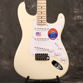 《WEBSHOPクリアランスセール》Fender / Eric Clapton Stratocaster Olympic White【3.64kg/2023年製】[S/N US23047267]《+4582600680067》【PNG】