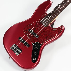 Fender / FSR Collection Hybrid II Jazz Bass Satin Candy Apple Red with Matching Head tF_[ [{]yYRKz