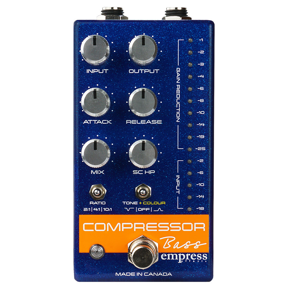 【返品送料無料】 Compressor Bass / Effects 【あす楽対象商品】Empress Blue コンプレッサー【PNG】 ベース用 Bass for Compressor エフェクター