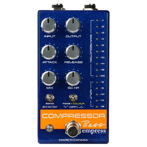 Empress Effects / Bass Compressor Blue Compressor for Bass x[Xp RvbT[yYRKz
