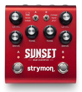 Strymon / SUNSET �I�[�o�[�h���C�u/�f�B�X�g�[�V���� �T���Z�b�g �X�g���C�����y�������K�i�z�yPTNB�z