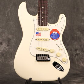 《WEBSHOPクリアランスセール》Fender USA / Jeff Beck Stratocaster Olympic White American Artist Series【3.76kg/2023年製】[S/N US23079916]《+4582600680067》【PNG】