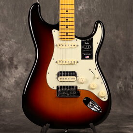 《WEBSHOPクリアランスセール》Fender / American Ultra Stratocaster HSS Maple Fingerboard Ultraburst【3.7kg】[S/N US23026683]《+4582600680067》【PNG】