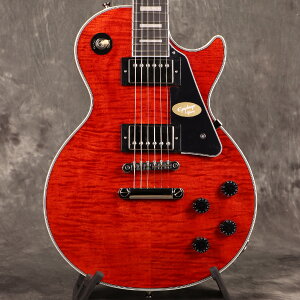 Epiphone / Inspired by Gibson Les Paul Custom Figured Transparent Red [Exclusive Model]�yYRK�z