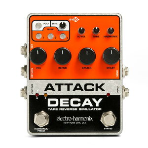 [�I���W�i�����ĉ���/���֐��Ƌ�����������I�ȋ@�\�𕡐��ǉ�] electro-harmonix / ATTACK DECAY Tape Reverse Simulator �A�^�b�N�E�f�B�P�C �G���N�g���n�[���j�N�X�y�������K�i�z