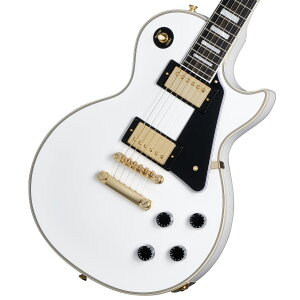 Epiphone / Inspired by Gibson Custom Les Paul Custom Alpine White GstHyYRKz
