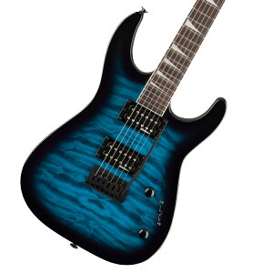 Jackson / JS Series Dinky JS20 DKQ 2PT Amaranth Fingerboard Transparent Blue Burst WN\yYRKz