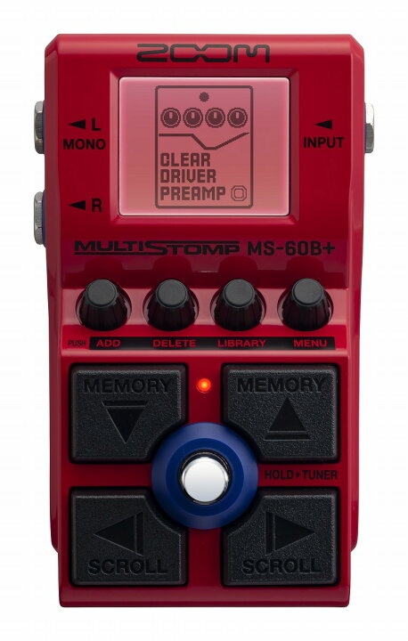 楽天市場】ZOOM / MS-60B+ MultiStomp Bass Pedal ベース用 マルチ 