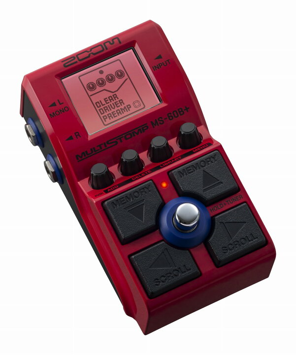 楽天市場】ZOOM / MS-60B+ MultiStomp Bass Pedal ベース用 マルチ 