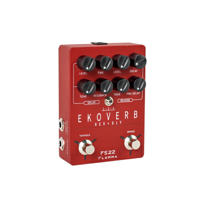 楽天市場】FLAMMA / FS22 EKOVERB Delay + Reverb Pedal フランマ 