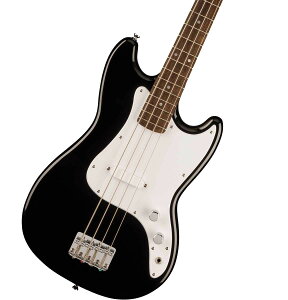 Squier by Fender / Sonic Bronco Bass Laurel Fingerboard White Pickguard Black XNC[yYRKz