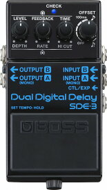 【安心の長期5年保証】BOSS / SDE-3 Dual Digital Delay ディレイ ボス SDE3 エフェクター【YRK】【PTNB】