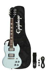Epiphone / Power Players SG Ice Blue [�M�O�o�b�O/�X�g���b�v/�s�b�N/�M�^�[�P�[�u���t��][2ND�A�E�g���b�g����]�yYRK�z