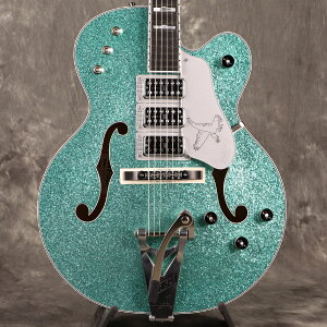 sWEBSHOPNAXZ[tGretsch /G6136T Kenny Falcon II w/String-Thru Bigsby Ebony Early Summer Green SparkleyYz y3.89kgz[S/N JT24124610]yPNGz