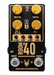 �y�݌ɗL��E���[�\�z Tsakalis Audio Works / ROOM#40 Amp In a Box �M�^�[�v���A���v �I�[�o�[�h���C�u �^�X�J���X�I�[�f�B�I�y�������K�i�z