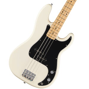 Fender / Standard Precision Bass Maple Fingerboard Black Pickguard Olympic White tF_[yYRKz