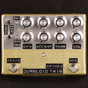 《アンプ・エフェクターセール品》Shin's Music / Dumbloid Twin SP/ODS with Jazz/Rock SW Gold Tolex Hand maid in Japan シンズミュージック 日本製 オーバードライブ【PNG】