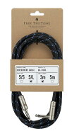 FREE THE TONE / CU-7030 3m S/L INSTRUMENT CABLE 3メートル ストレート/L字 ギターケーブル ギターシー…