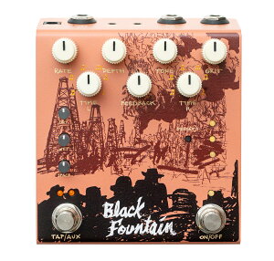 Old Blood Noise Endeavors / Black Fountain Stereo Terracotta Oil Can Inspired Delay + More �I�C���ʃf�B���C �f�B���C �y�������K�i�z�yPNG�z