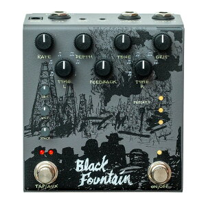 Old Blood Noise Endeavors / Black Fountain Stereo Slate Oil Can Inspired Delay + More �I�C���ʃf�B���C �f�B���C�y�������K�i�z�yPNG�z
