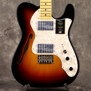 sWEBSHOPNAXZ[tFender/American Vintage II 1972 Telecaster Thinline Maple Fingerboard 3-Color Sunburst tF_[y3.6kgz[S/N V13565]sFENDER[d`[i[v[g!tsMOobOv[g