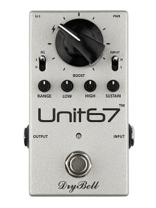 DryBell Guitar Effects / Unit67 Tone Shaper Compressor EQ Booster Rangemaster �R���v���b�T�[ �C�R���C�U�[ �u�[�X�^�[�h���C�x���y�������K�i�z�yPNG�z