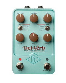 Universal Audio / UAFX Del-Verb Ambience Companion ユニヴァーサルオーディオ リバーブ【箱潰れB級アウトレット特価】【国内正規品】【PNG】