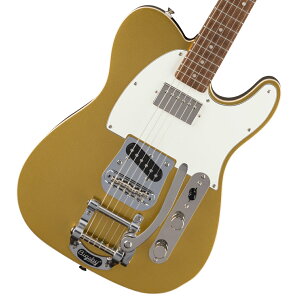 Squier by Fender / Classic Vibe Custom Telecaster SH with Bigsby Parchment Pickguard Aztec Gold XNC[yYRKz