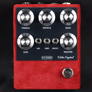 �y����J���[���f��/�䐔����zHTJ-WORKS / Valve Crystal Silver Top 12AX7 Tube Preamp Dark red Suede ����J���[���f�� ���{�� Made in Japan