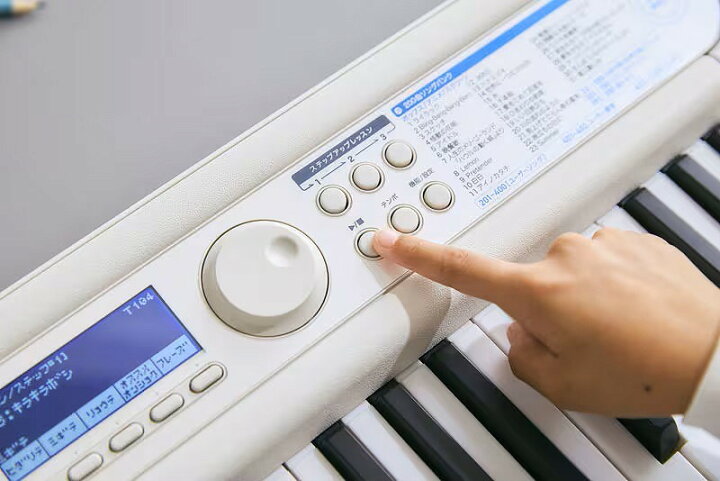 【2025年08月28日発売】 CASIO｜カシオ 光ナビゲーションキーボード Casiotone LK-540WE [61鍵盤]