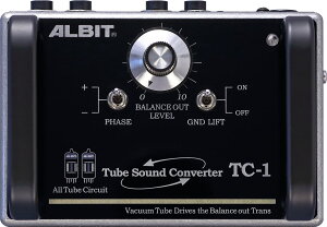 ALBIT / TC-1 TUBE SOUND CONVERTER `[uTEhRo[^[ Arbg { Made in JapanyPNGz