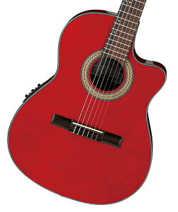Ibanez / GA30TCE-TRD Transparent Red High Gloss アイバニーズ エレガット【数量限定特価!】【PNG】