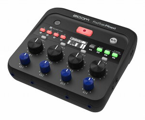 ZOOM ズーム / PodTrak P4next ポッドキャスト用レコーダー《予約注文/10月下旬発売予定:11月より入荷次第順次発送》【PNG】
