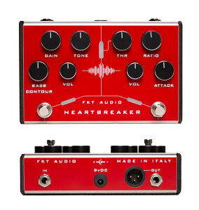 �y�x�[�V�X�g���ځI�z FKT AUDIO / Heartbreaker-DI Bass Overdrive - Optical Compressor w/XLR OUT �x�[�X�p�G�t�F�N�^�[ �y�������K�i�z