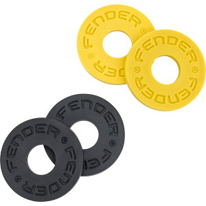 Fender / Strap Blocks Third Man Records 2 x Black and 2 x Yellow �t�F���_�[ [�X�g���b�v�u���b�N]�yYRK�z