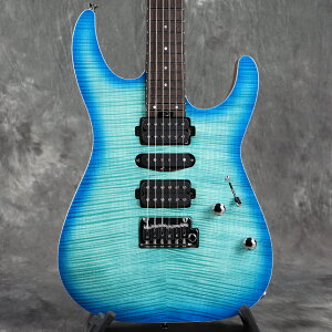 Charvel / MJ DK24 HSH 2PT W Mahogany with Flame Maple Wenge Fingerboard Caribbean Burst V[x [{] y3.72kgz[S/N JDC2500332]yYRKz