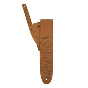 Paul Reed Smith (PRS) / 2.5inch Leather Bird Swarm Strap Tan �|�[���E���[�h�E�X�~�X�y���K�i�z�yPNG�z