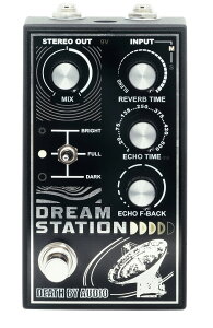 �y�V���i�zDeath By Audio / DREAM STATION Stereo Delay + Reverb DESTROYER SERIES �f�B���C ���o�[�u �f�X�o�C�I�[�f�B�I �y�������K�i�z�yPNG�z