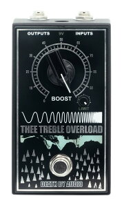 [�`���I�ȃy�_���̃g���u���u�[�X�g��H���p��] Death By Audio / THEE TREBLE OVERLOAD Stereo Treble Boost DESTROYER SERIES �X�e���I�g���u���u�[�X�g �f�X�o�C�I�[�f�B�I �y�������K�i�z�yPNG�z