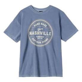 Gibson / GA-TEE-SSND-BLU-MD Superior Sound Tee (Vintage Blue) Medium ギブソン Tシャツ Mサイズ【YRK】