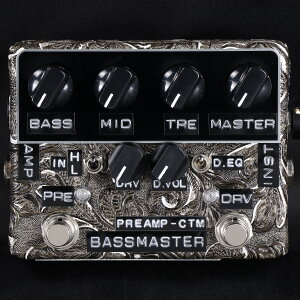 �y�x�[�X�p�v���A���v�z�y�����摜�zShin's Music / BMP-1 Gray Western Black Panel Bass Master Preamp with Input Level Attenuator Switch/Drive EQ. Select Switch�mS/N�F971�n ���{�� Made in Japan�yPNG�z