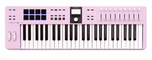 Arturia �A�[�g���A / KeyLab Essential 49 mk3 Rose Quartz (RQ) ���[�Y�E�N�I�[�c�yPNG�z