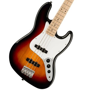 Squier by Fender / Affinity Series Jazz Bass Maple Fingerboard White Pickguard 3-Color Sunburst�yB���A�E�g���b�g�����i�I�z�yPNG�z