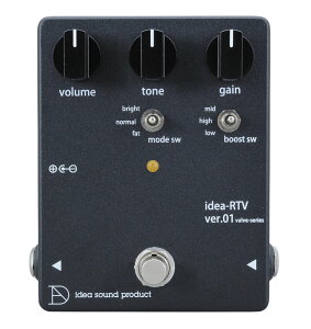 �y�V���i�zidea sound product / idea-RTV ver.01 valve-series [�^��Ǔ���]�I�[�o�[�h���C�u�f�B�X�g�[�V���� ���{�� Made in Japan
