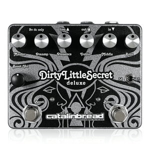 �s�w�����T�L��tCatalinbread �J�^�����u���b�h / Dirty Little Secret Deluxe Overdrive/Distortion �I�[�o�[�h���C�u �f�B�X�g�[�V���� �y�������K�i�z�sFender�M�^�[/�x�[�X�p�V�[���h�P�[�u���v���[���g�t