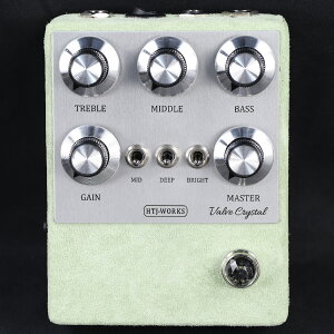 HTJ-WORKS / Valve Crystal Silver Top 12AX7 Tube Preamp Light Green Suede ����J���[���f�� �f�B�X�g�[�V���� ���{�� Made in Japan�yPNG�z