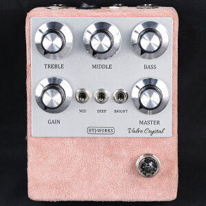 �y����J���[���f��/�䐔����z HTJ-WORKS / Valve Crystal Silver Top 12AX7 Tube Preamp Light Pink Suede ����J���[���f�� ���{�� Made in Japan�yPNG�z