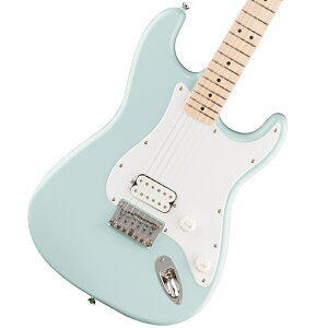 Squier by Fender / Squier Sonic Stratocaster HT H Maple Fingerboard White Pickguard Sonic Blue �X�N���C���[ �G���L�M�^�[�yYRK�z
